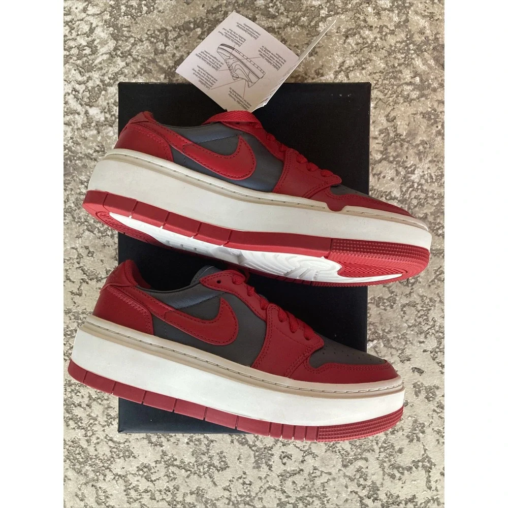 Brand New / DS Women's Air Jordan 1 Elevate Low. Varsity Red. Women's 7.5 / M 6
